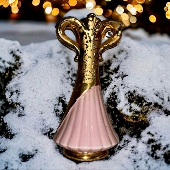 Savoy China Weeping Gold Vase 50s/60s Vintage Mid Century 🎉 HOST PICK 🎉 - Picture 10 of 16